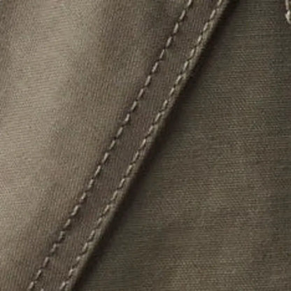 The Hatteras Anorak in Fatigue Olive Dry Wax Canvas