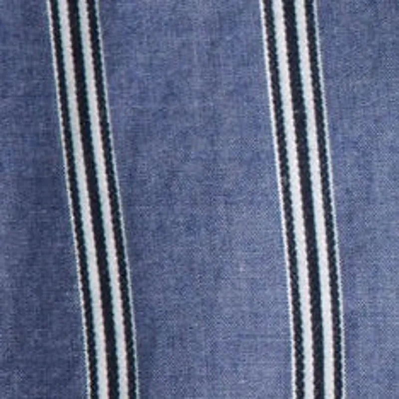 The Quincy Shirt in Bay Stripe