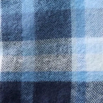 The Shore Shirt in Deepwater Check Portuguese Flannel