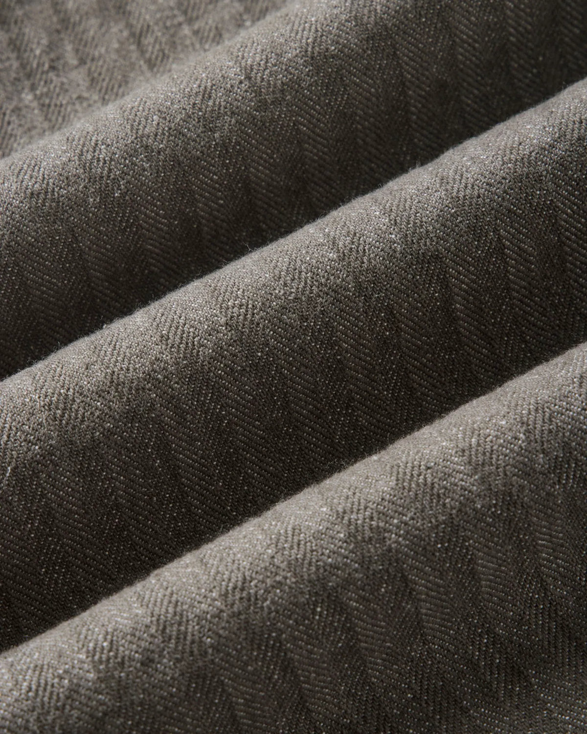 The Emlen Pant in Smoked Olive Herringbone
