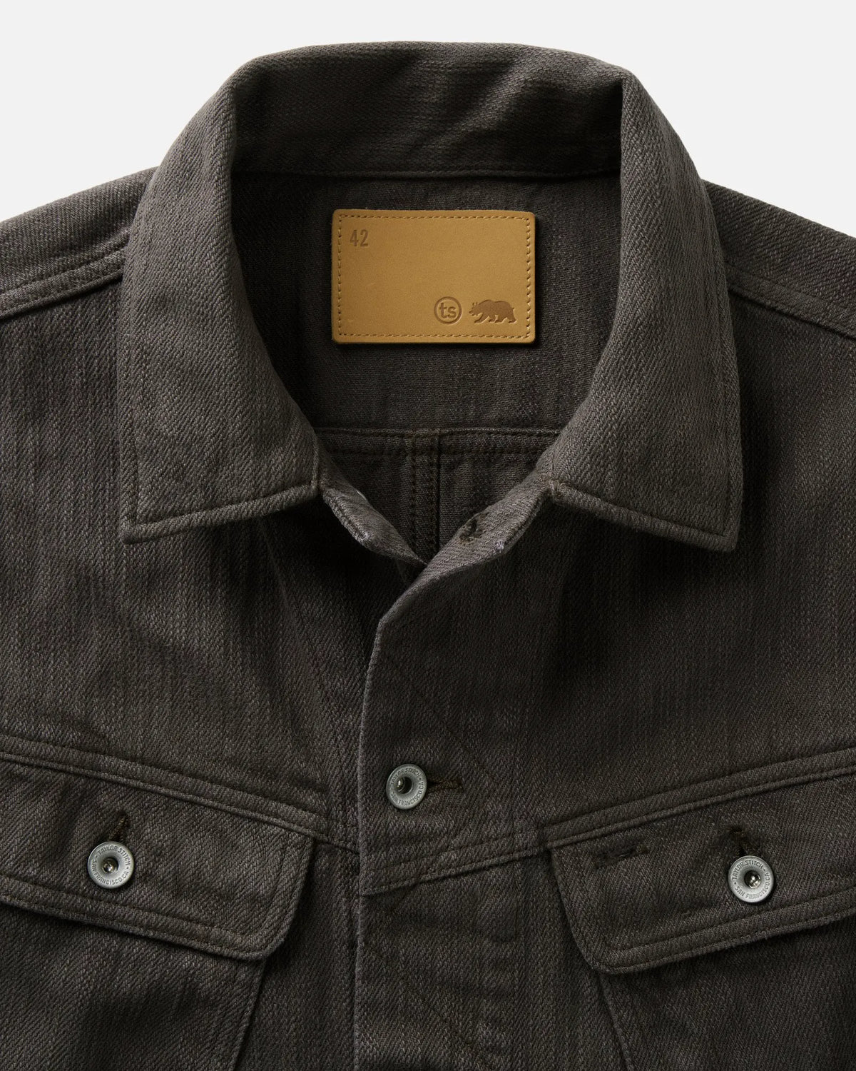 The Long Haul Jacket in Soil Slub Denim