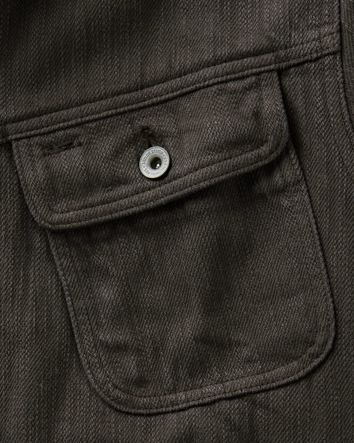 The Long Haul Jacket in Soil Slub Denim