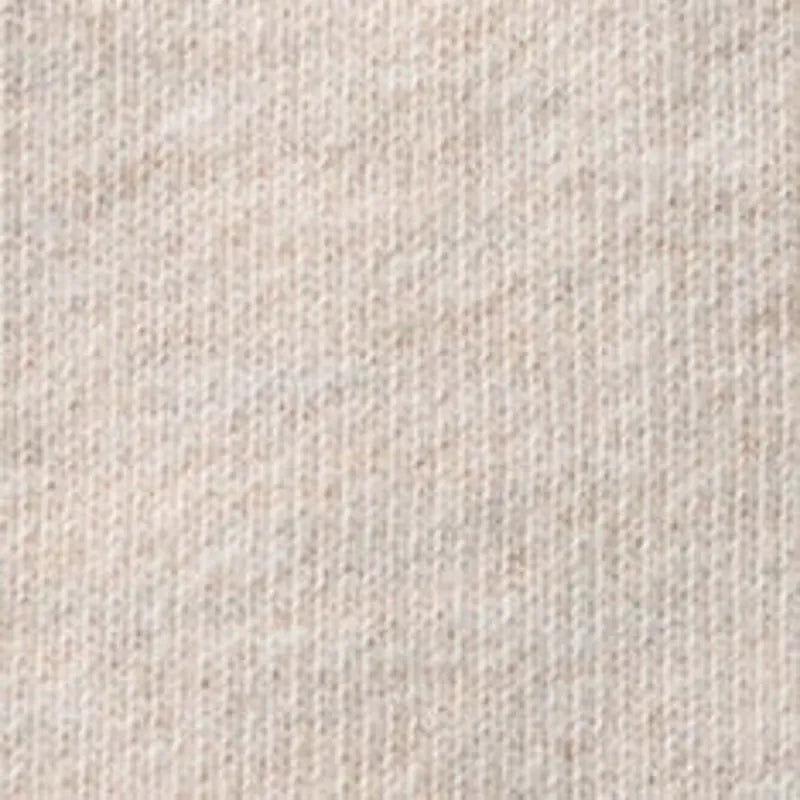 The Short Sleeve Sunset Crew in Heather Oat Terry