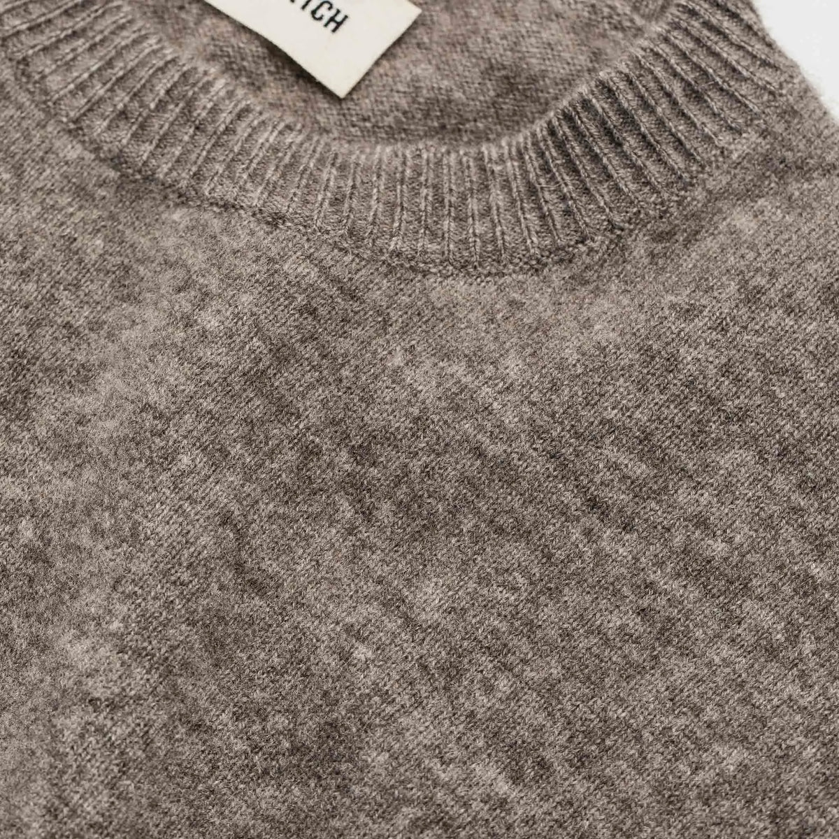 The Lodge Sweater in Light Grey