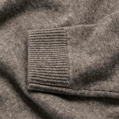 The Lodge Sweater in Light Grey