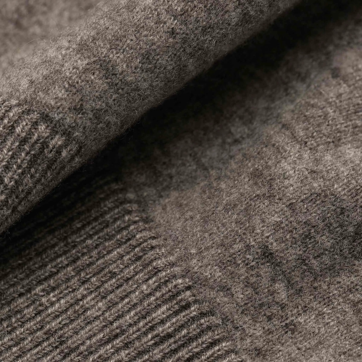 The Lodge Sweater in Light Grey