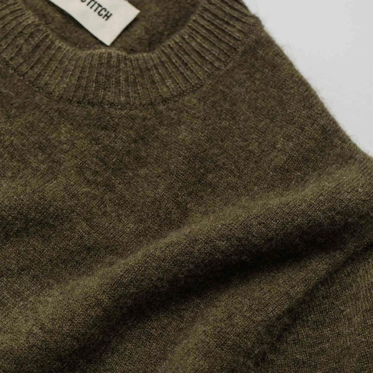 The Lodge Sweater in Army