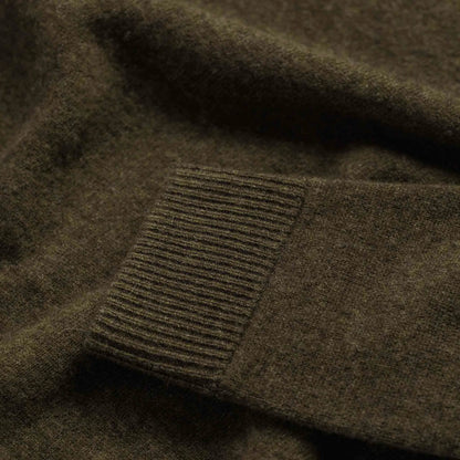 The Lodge Sweater in Army