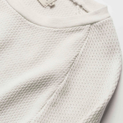 The Heavy Bag Waffle Long Sleeve in Natural Archive