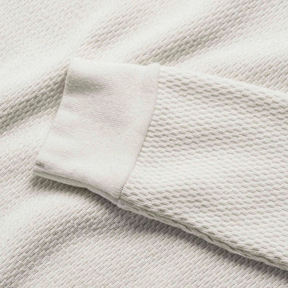 The Heavy Bag Waffle Long Sleeve in Natural Archive