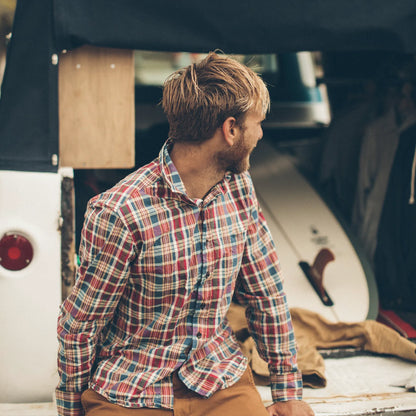 The California in Red Madras