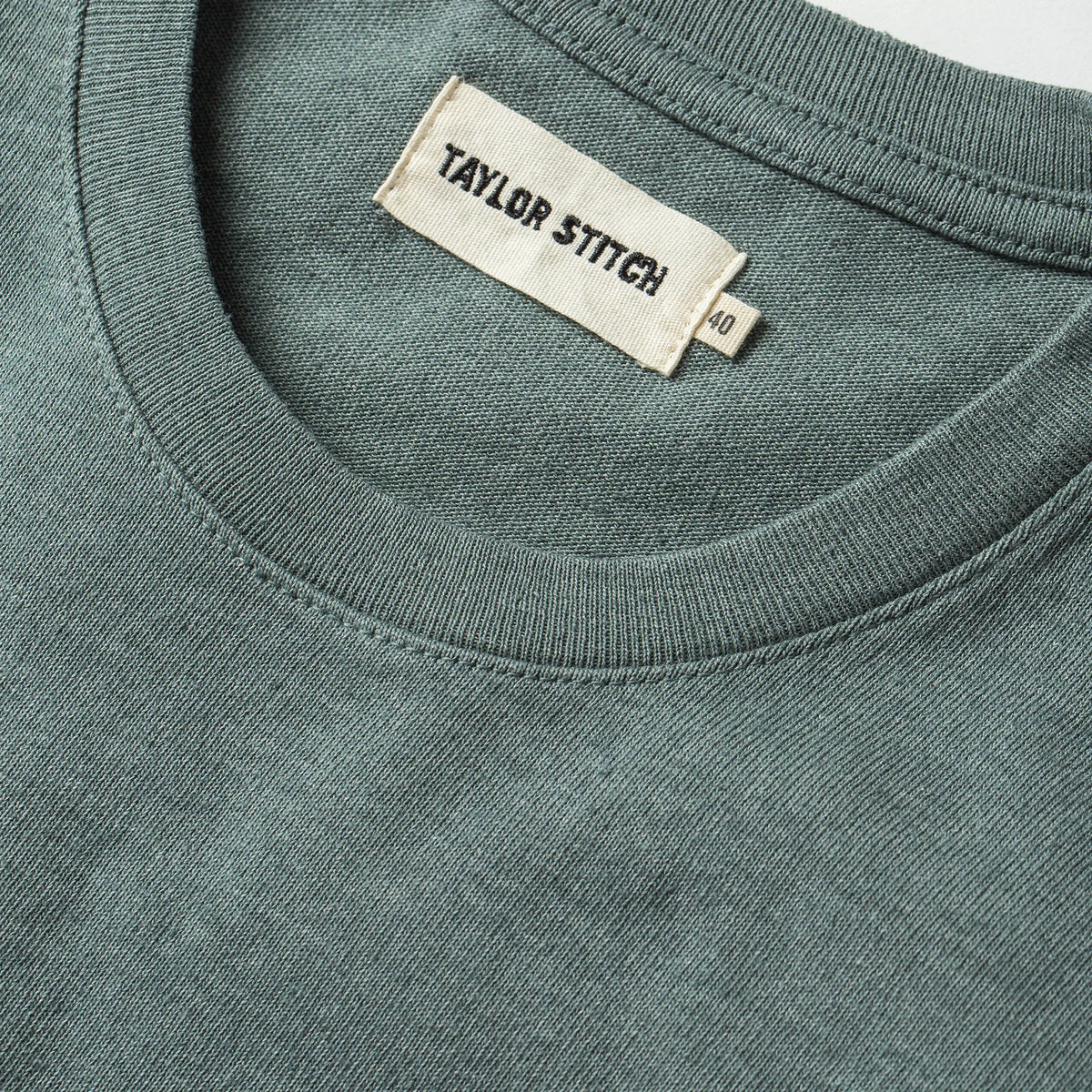 The Heavy Bag Tee in Seafoam