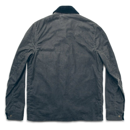 The Rover Jacket in Slate Beeswaxed Canvas