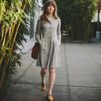 The Juniper Dress in Smoke