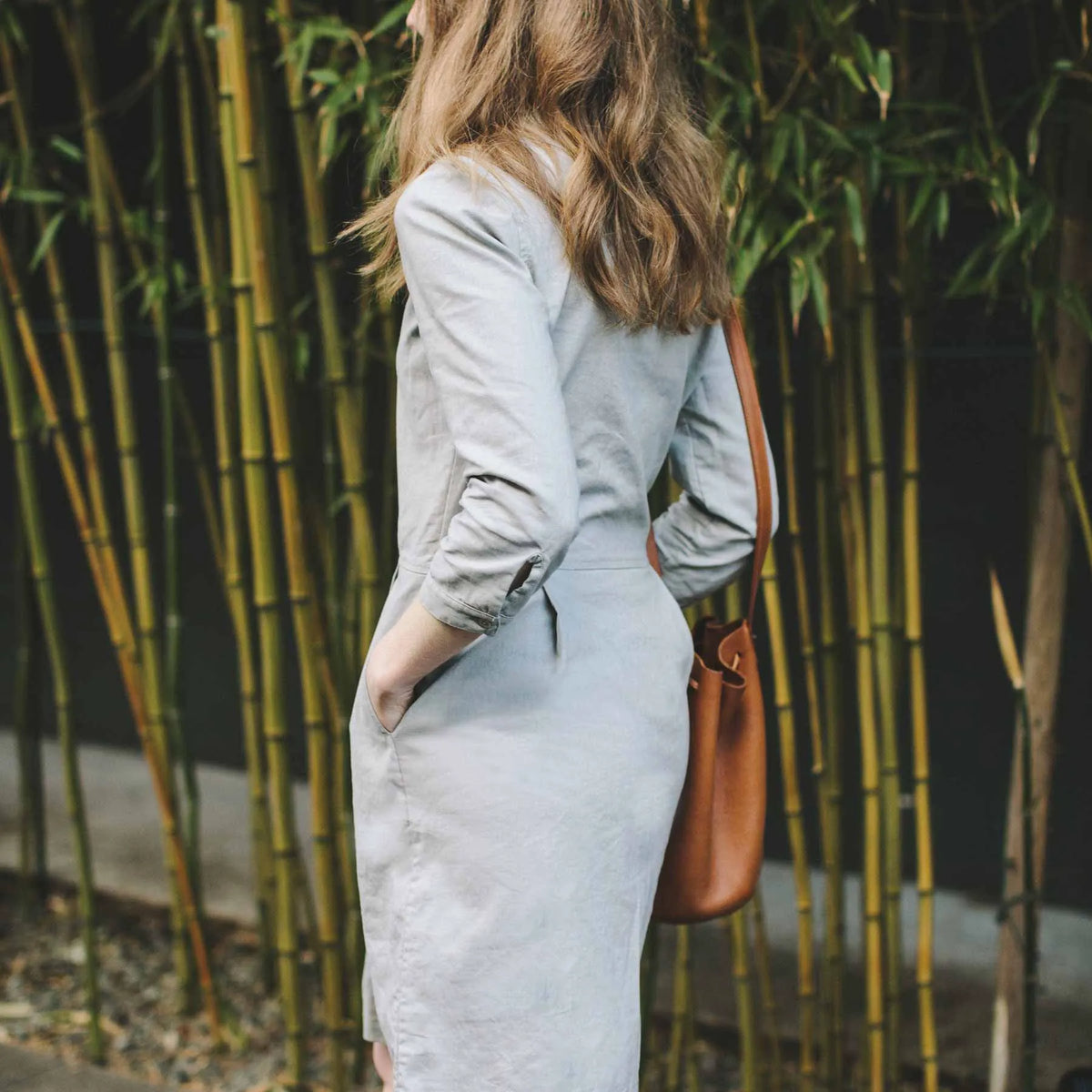 The Juniper Dress in Smoke