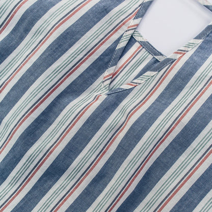 The Palisades Dress in Surf Stripe