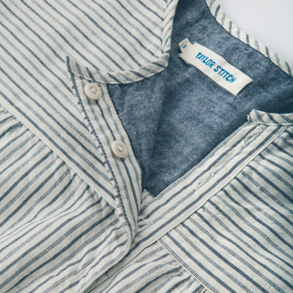 The Parker in Indigo Stripe