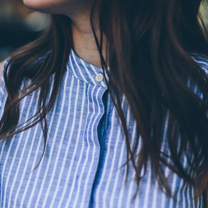 The Dillon in Indigo Stripe