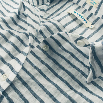The Katherine in Indigo Stripe