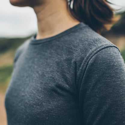 The Chandler Sweatshirt in Indigo Melange
