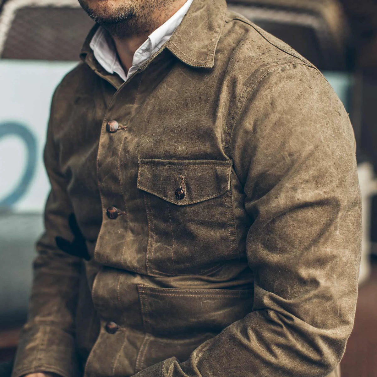 The Project Jacket in Field Tan