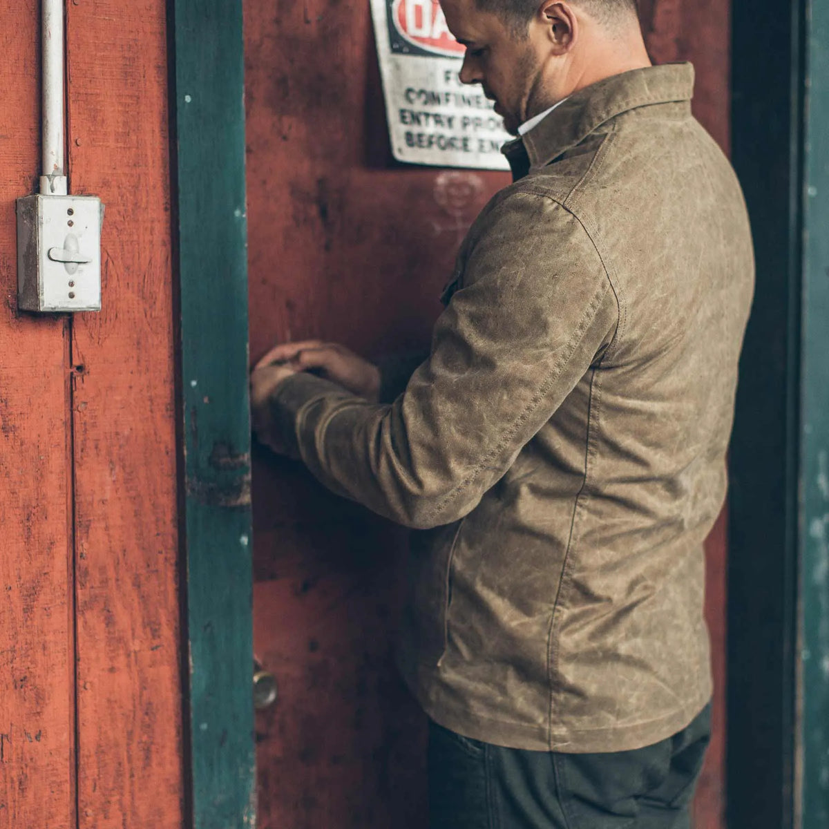 The Project Jacket in Field Tan