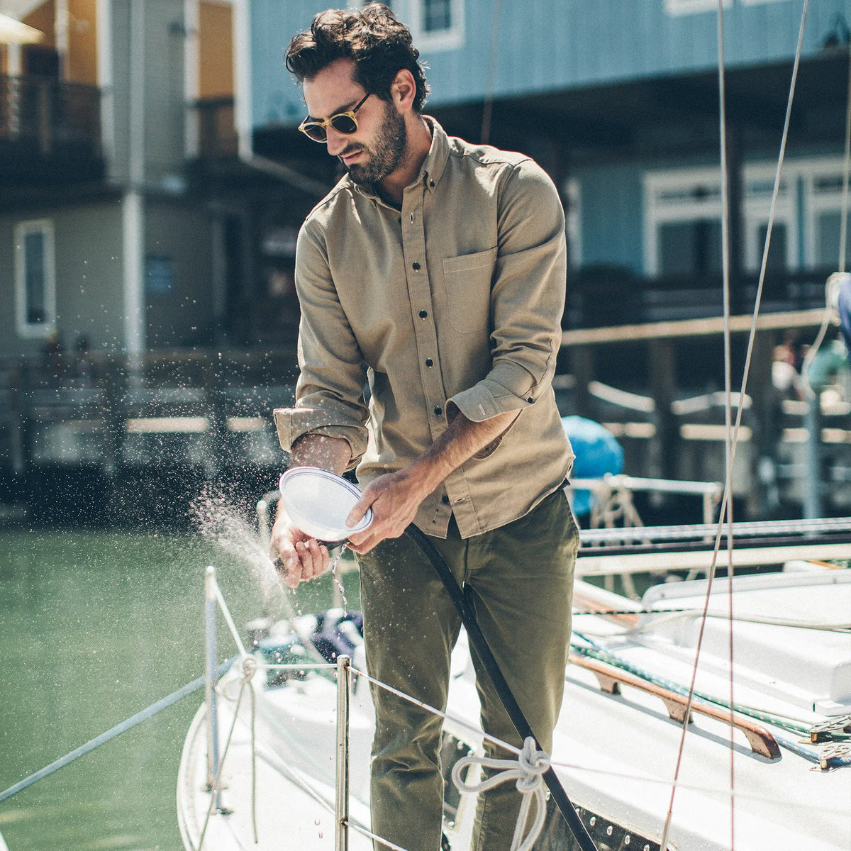 The Jack in Khaki Work Oxford