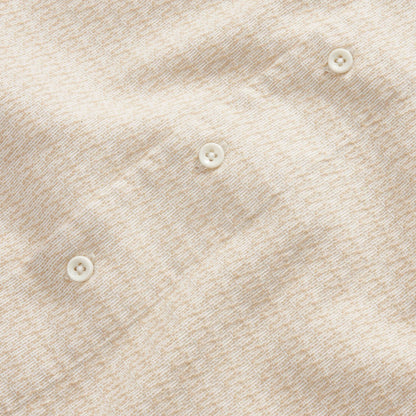 The Conrad Shirt in Sand Jacquard