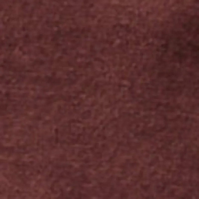 The Cotton Hemp Long Sleeve Tee in Burgundy