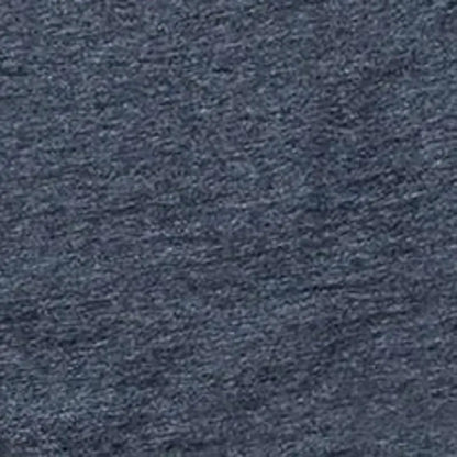 The Merino Tee in Heather Navy