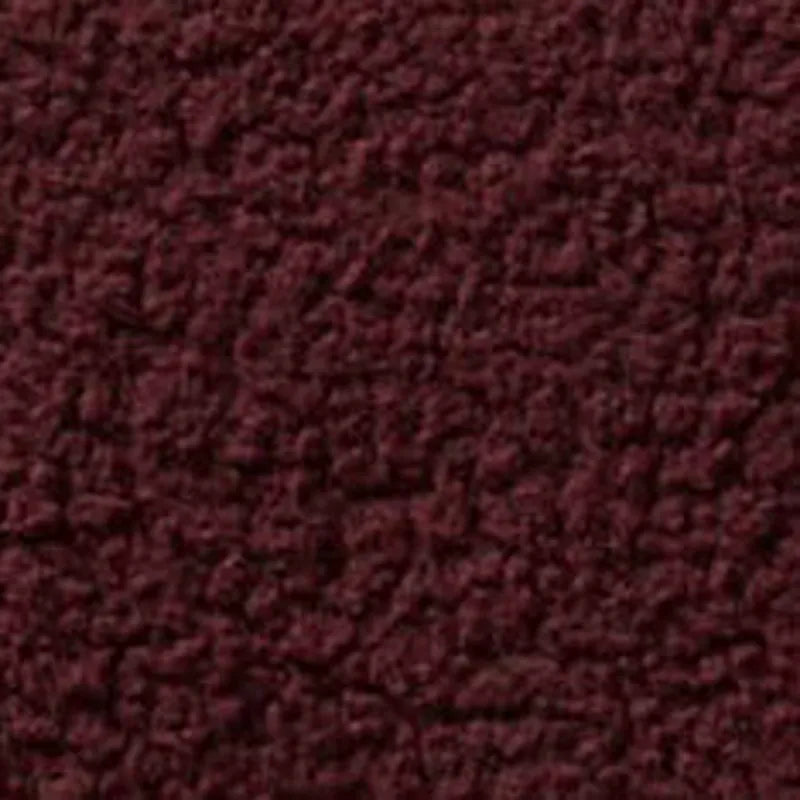 The Nomad Hoodie in Burgundy Sherpa
