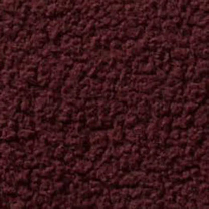 The Nomad Hoodie in Burgundy Sherpa