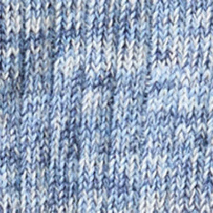 The Rib Sock in Blue Melange