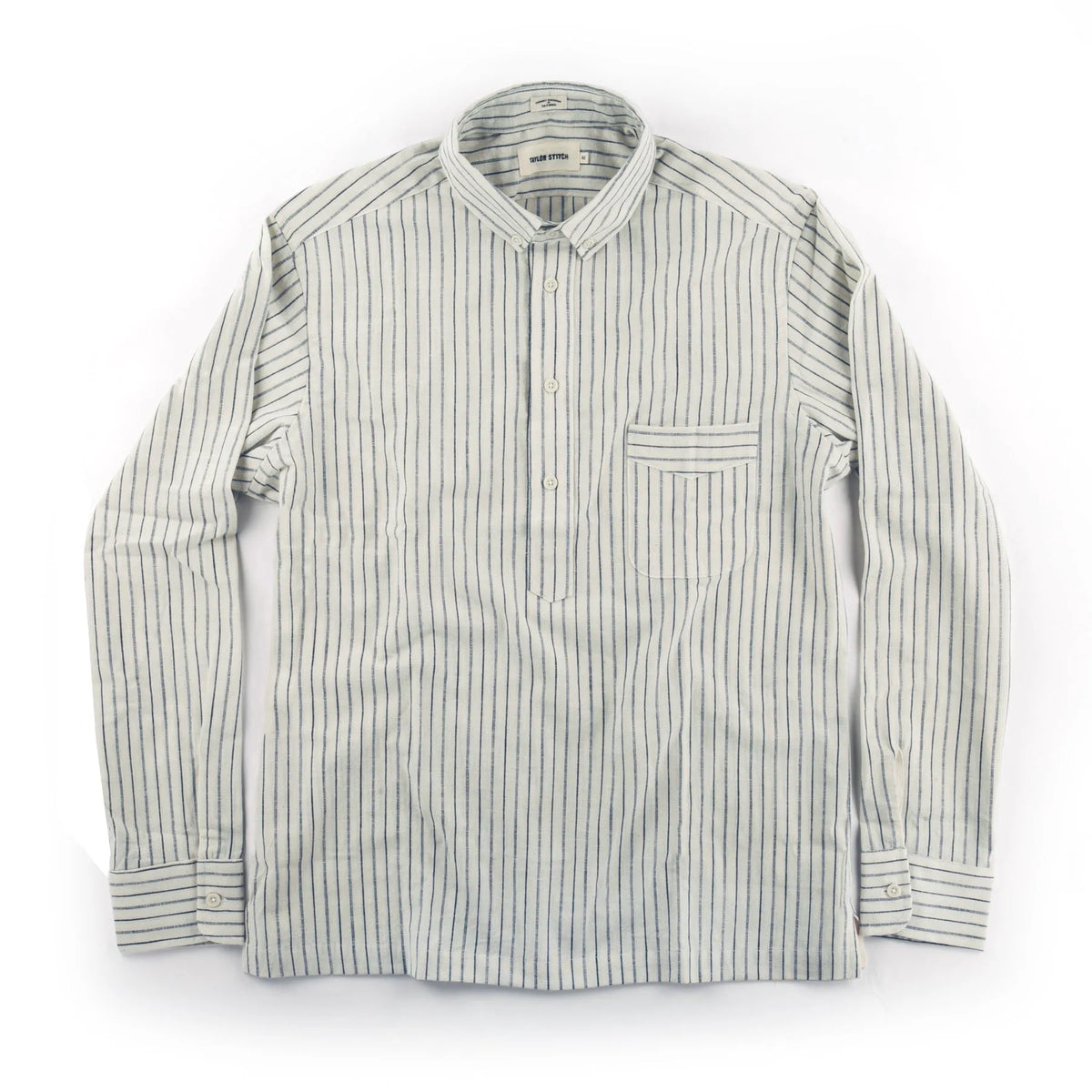 The Popover in Indigo Variegated Stripe