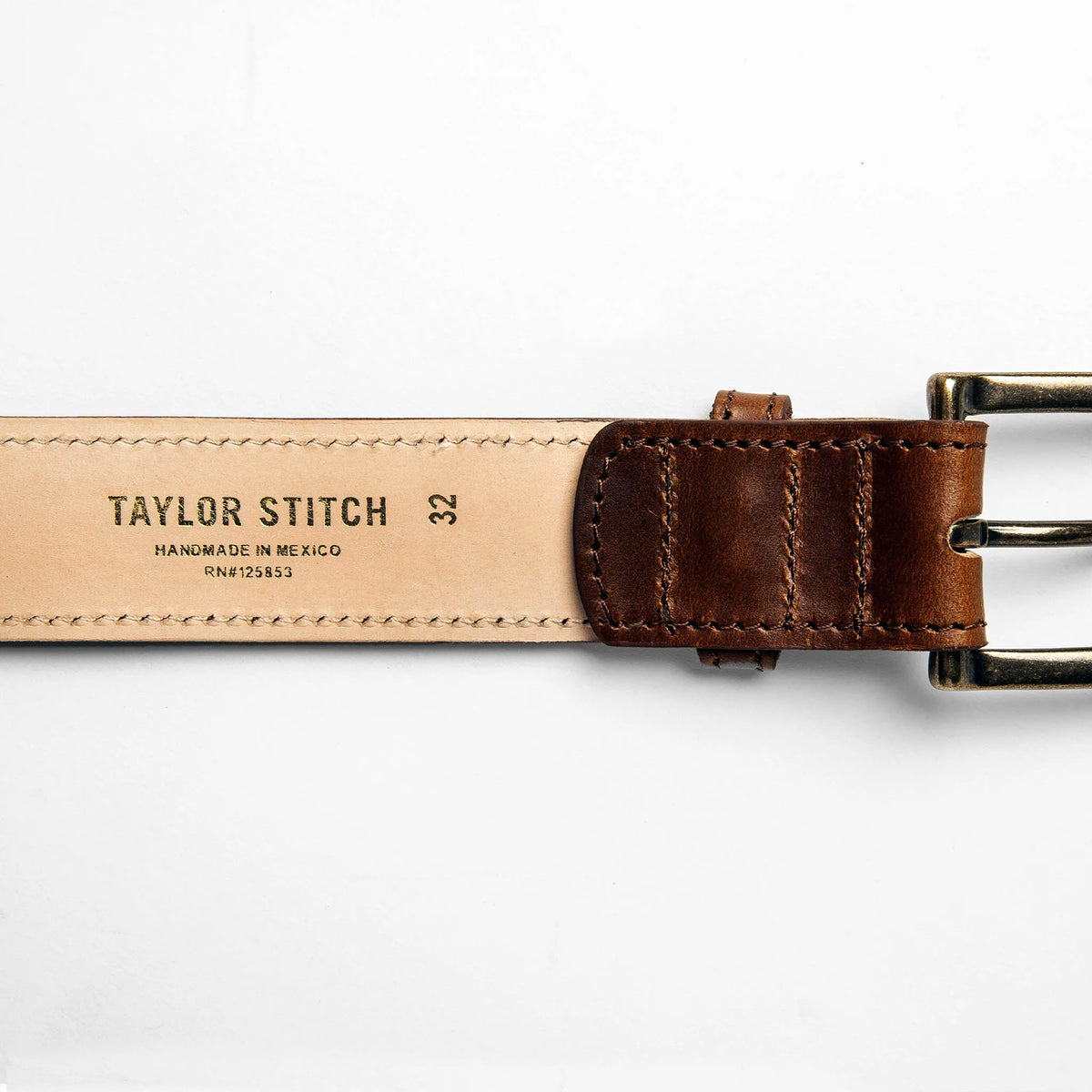 The Stitched Belt in Whiskey Eagle