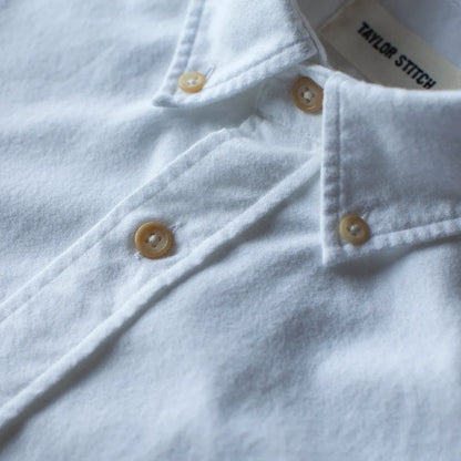 The Jack in Brushed White Oxford
