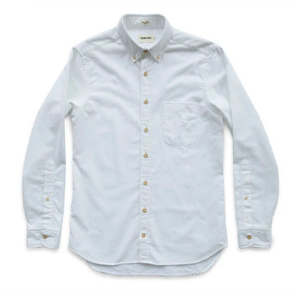 The Jack in Brushed White Oxford