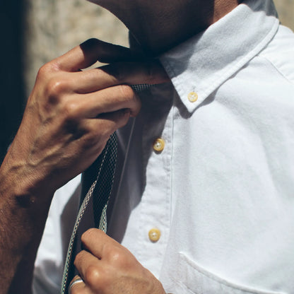 The Jack in Brushed White Oxford