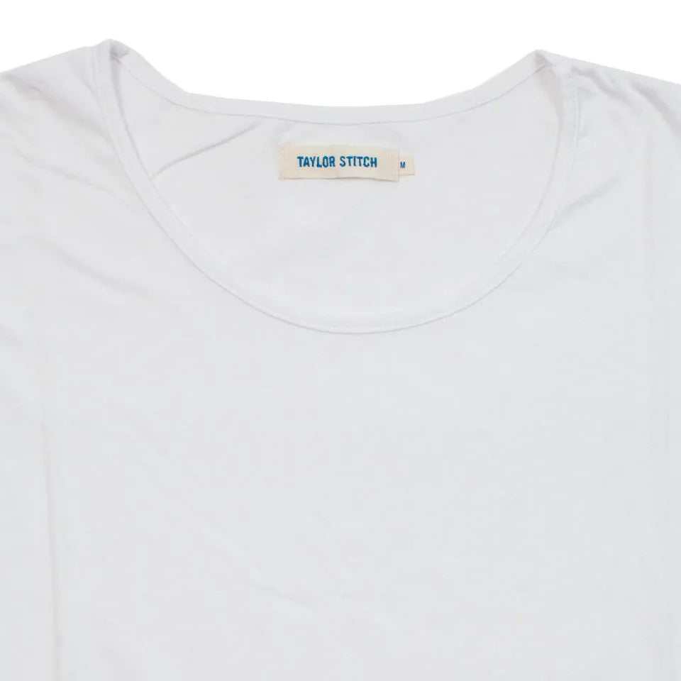The Aidan - White Tee