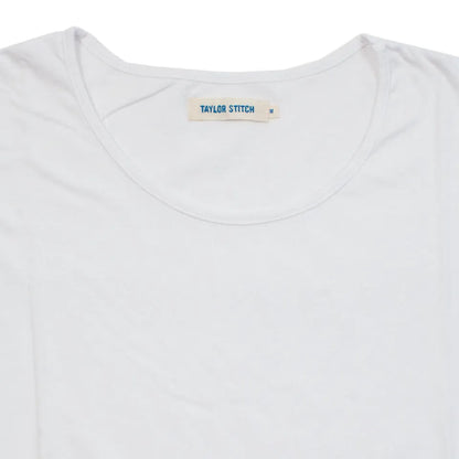 The Aidan - White Tee