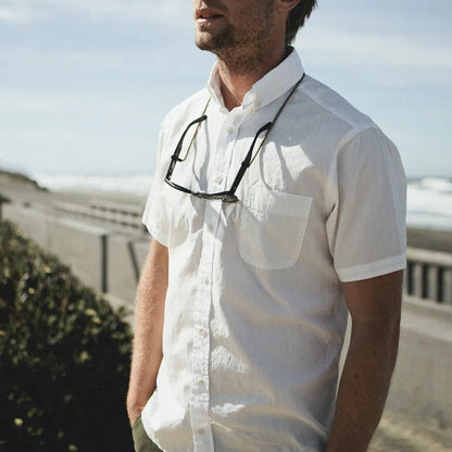 The Short Sleeve Jack in White