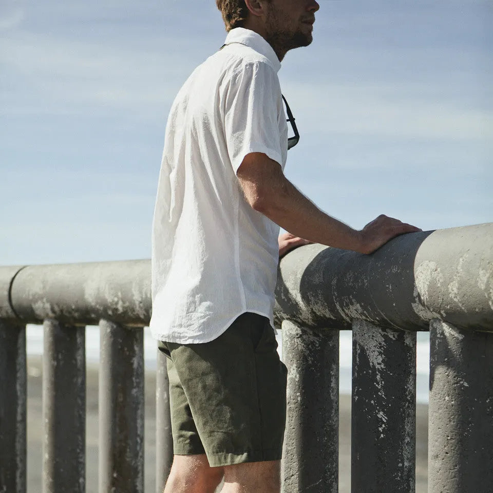 The Short Sleeve Jack in White