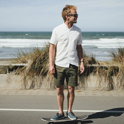 The Short Sleeve Jack in White