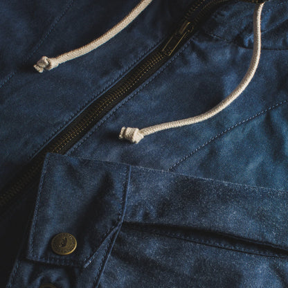 The Lighthouse Jacket in Indigo Chambray