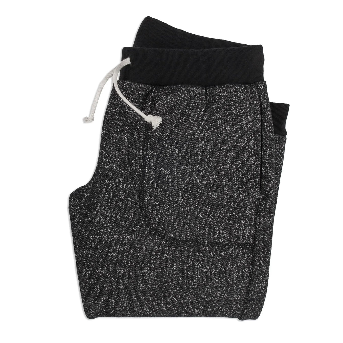 The Women's Apres Sweatpant in Salt and Pepper Fleece