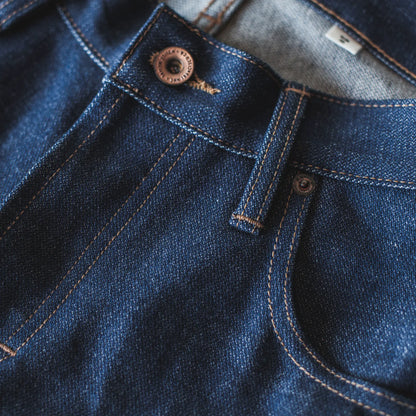 The Democratic Jean in Indigo Broken Twill