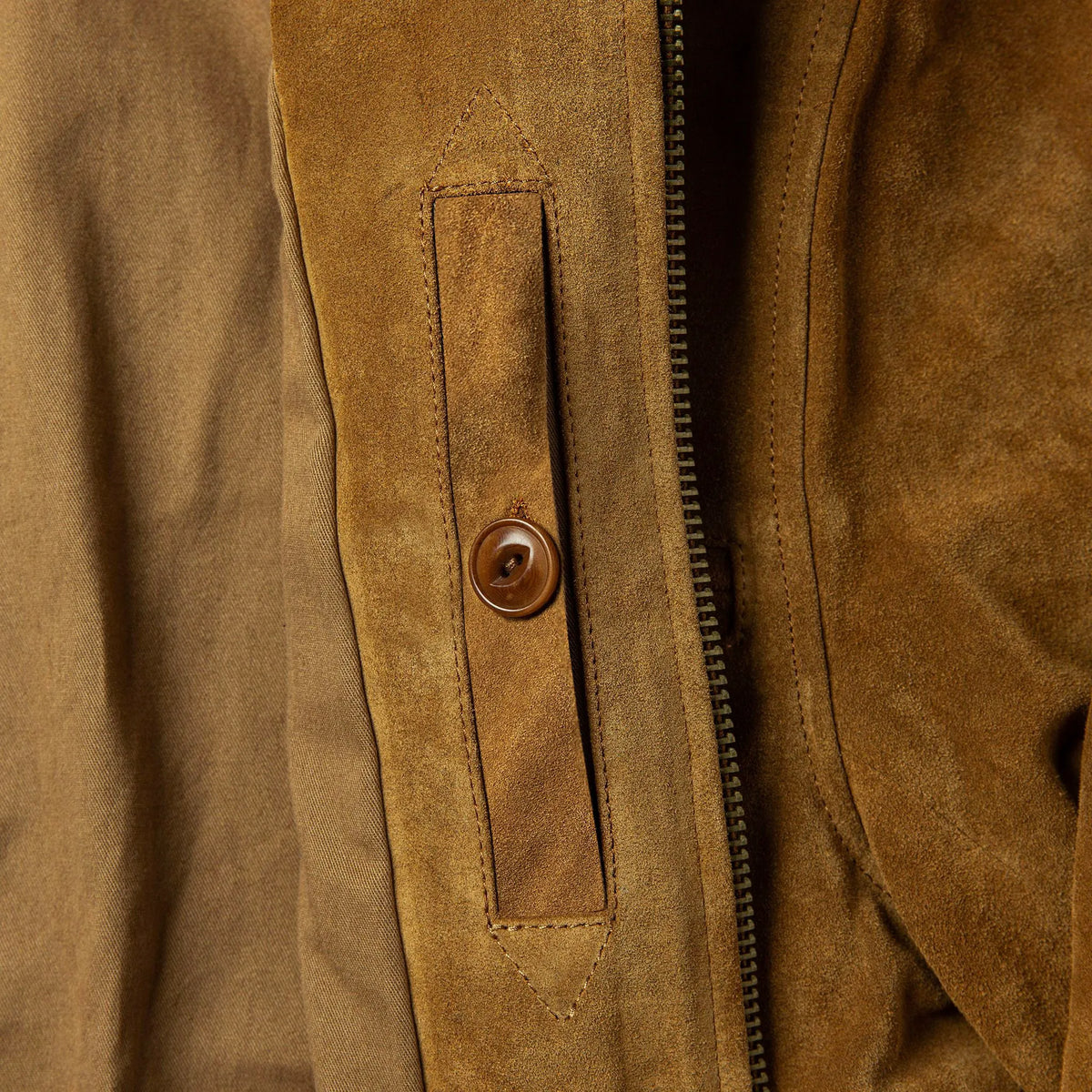 The Wyatt Jacket in Cognac Suede