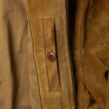 The Wyatt Jacket in Cognac Suede