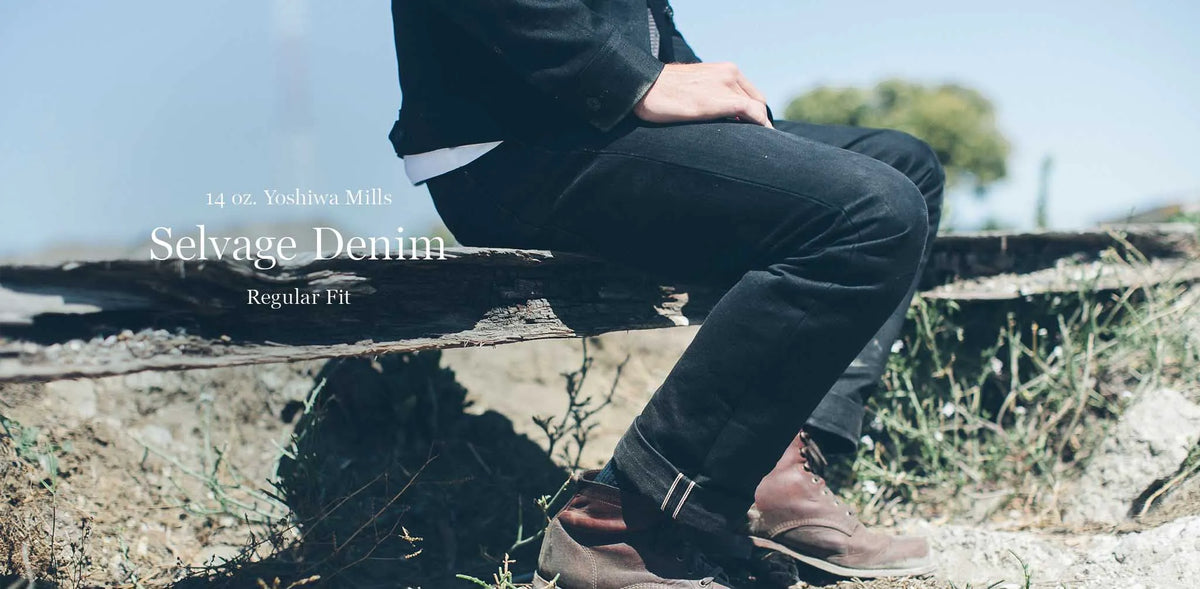 The Democratic Jean in Yoshiwa Mills Black Selvage