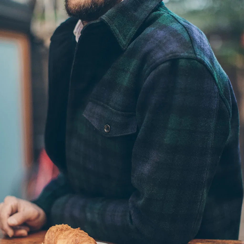 The Project Jacket in Blackwatch Pendleton Wool